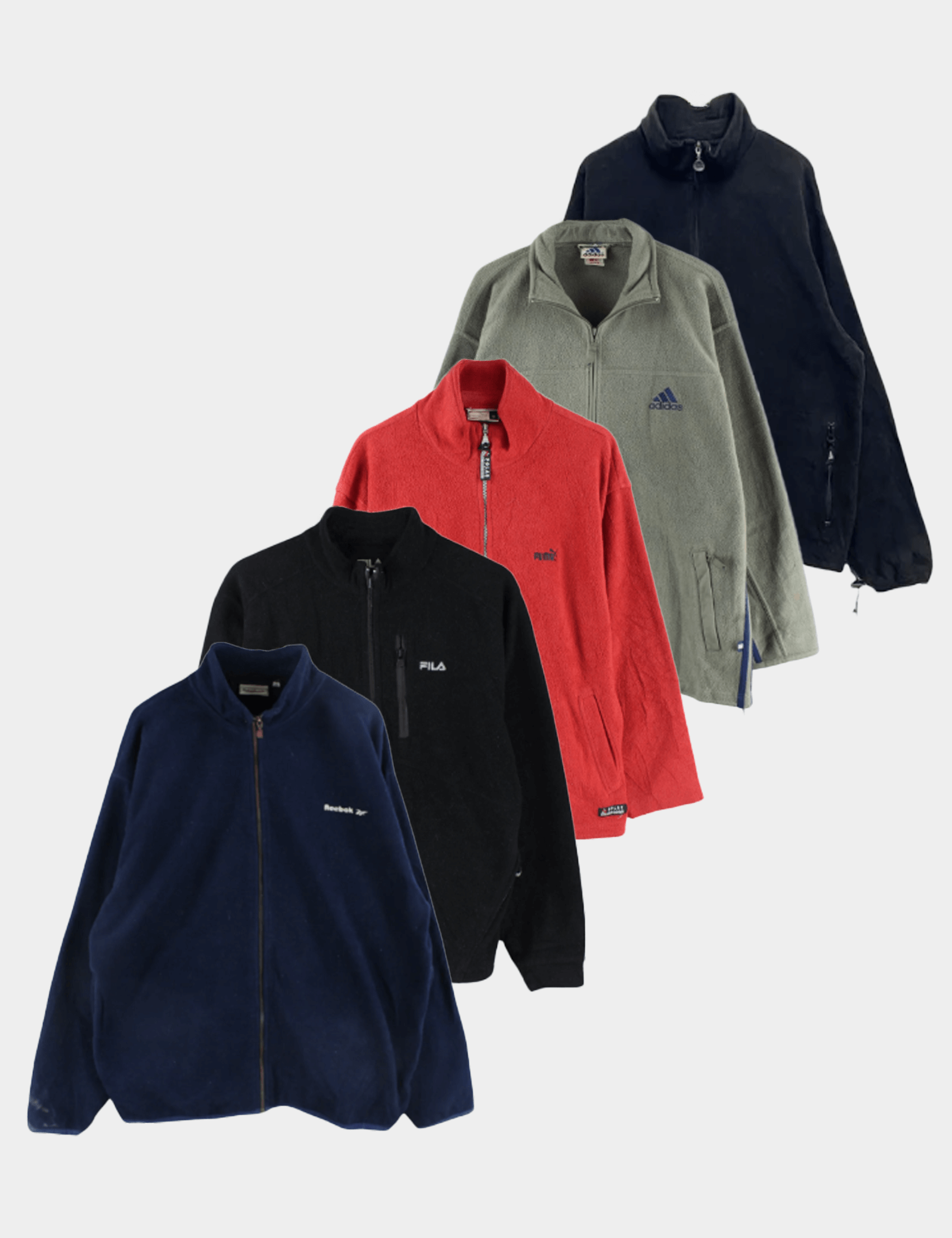 Branded Mix Fleece Jacken