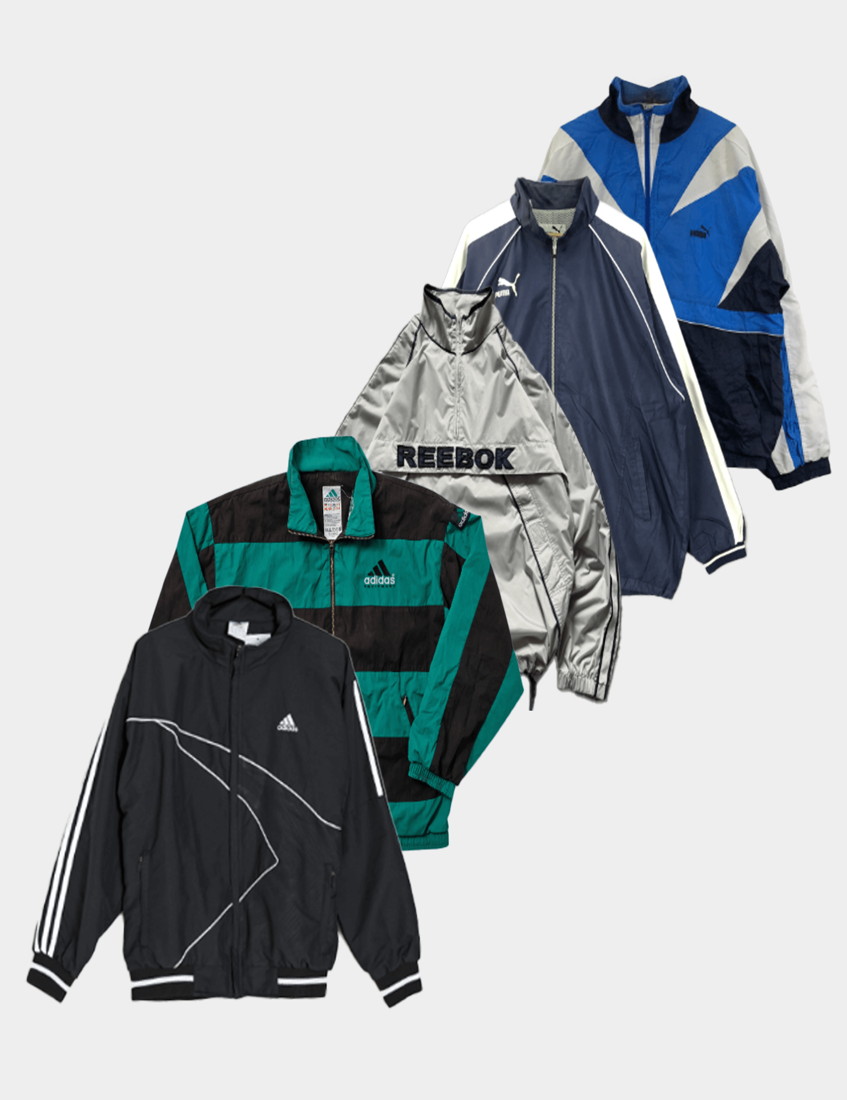 Branded Mix Windbreaker